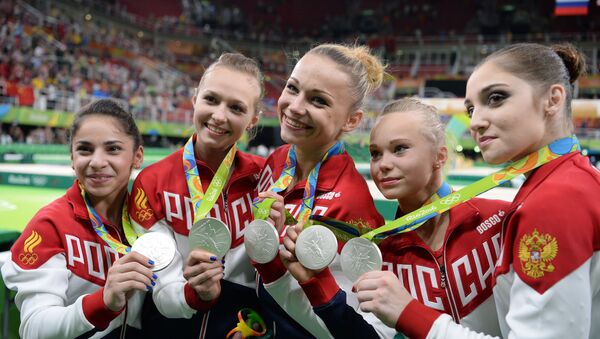Олимпиада 2016. Спортивная гимнастика. Женщины. Командное многоборье - Sputnik Абхазия