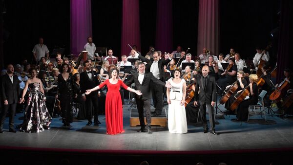 Молодые оперные певцы представили программу Grand Opera Gala - Sputnik Абхазия
