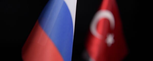 Флаги России и Турции Флаги России и Турции - Sputnik Абхазия