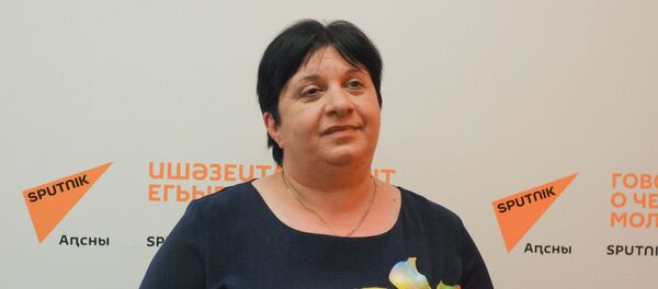 Тҟәарчал араион ахада Аида Чачхалиаԥҳа Тҟәарчал араион ахада Аида Чачхалиаԥҳа - Sputnik Аҧсны