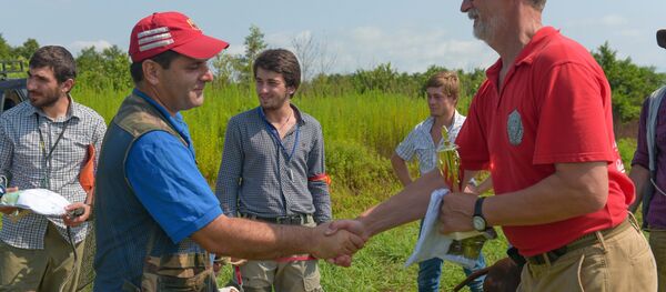 Полевые испытания охотничьих собак Полевые испытания охотничьих собак - Sputnik Абхазия