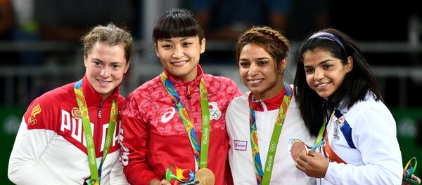 Олимпиада 2016. Вольная борьба. Женщины. Первый день Олимпиада 2016. Вольная борьба. Женщины. Первый день - Sputnik Абхазия