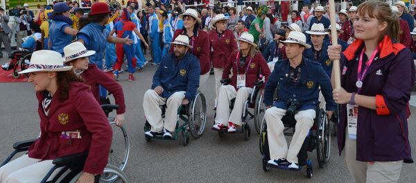 Российская паралимпийская сборная. Архивное фото Российская паралимпийская сборная. Архивное фото - Sputnik Абхазия