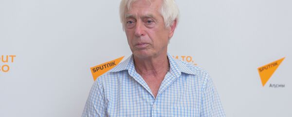 Аԥсны асахьаҭыхыҩцәа Реидгыла ахнтәаҩы ихаҭыԥуаҩ Витали Џьниа. Аԥсны асахьаҭыхыҩцәа Реидгыла ахнтәаҩы ихаҭыԥуаҩ Витали Џьниа. - Sputnik Аҧсны