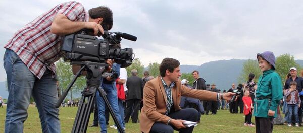 Адырраҭара Аспорт адунеи амҩаԥгаҩ, ажурналист Адгур Гунба Адырраҭара Аспорт адунеи амҩаԥгаҩ, ажурналист Адгур Гунба - Sputnik Аҧсны