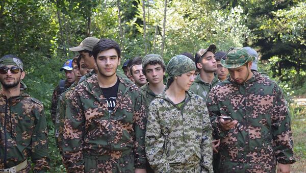 Участники Молодой Абхазии 2016. - Sputnik Абхазия