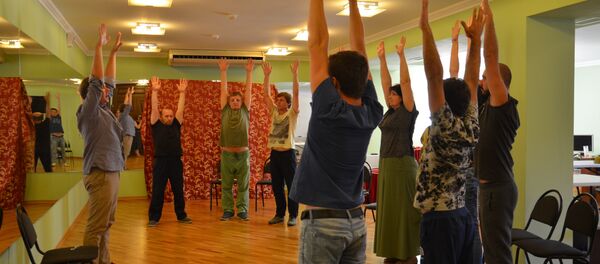 Мастер-классы для абхазских артистов провели коллеги из России Мастер-классы для абхазских артистов провели коллеги из России - Sputnik Абхазия