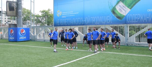 Локомотивы сборной Абхазии рассказали о полуфинальной тренировке Локомотивы сборной Абхазии рассказали о полуфинальной тренировке - Sputnik Абхазия