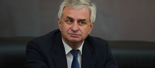 Президент Абхазии Рауль Хаджимба - Sputnik Абхазия