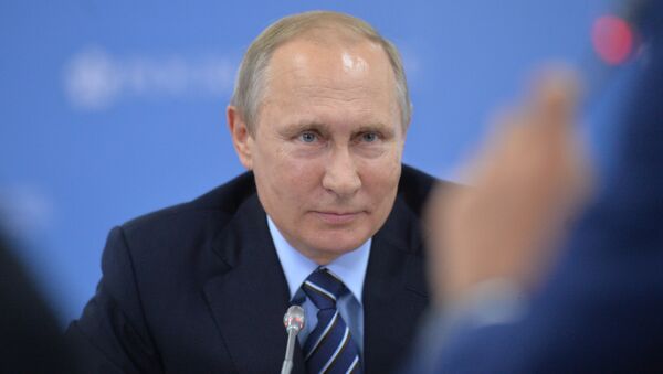 Архивное фото президента России Владимира Путина - Sputnik Абхазия