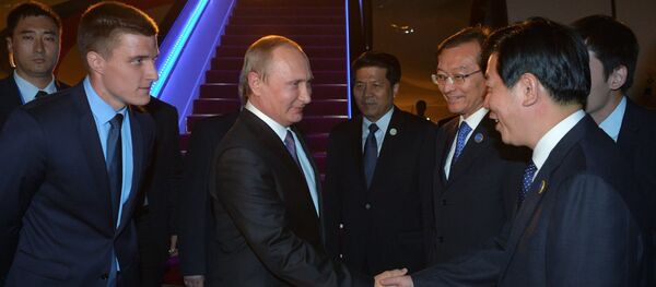 Визит президента РФ В. Путина в Китай Визит президента РФ В. Путина в Китай - Sputnik Абхазия