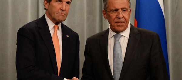 Встреча главы МИД РФ С. Лаврова с Госсекретарем США Дж.Керри Встреча главы МИД РФ С. Лаврова с Госсекретарем США Дж.Керри - Sputnik Абхазия