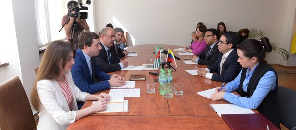 Встреча в МИДе с послами из Венесуэлы. - Sputnik Абхазия