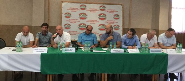 Встреча ассоциации предпринимателей с администрацией г.Сухум Встреча ассоциации предпринимателей с администрацией г.Сухум - Sputnik Абхазия