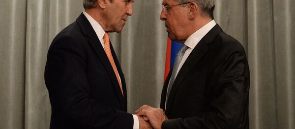 Встреча главы МИД РФ С. Лаврова с Госсекретарем США Дж.Керри Встреча главы МИД РФ С. Лаврова с Госсекретарем США Дж.Керри - Sputnik Абхазия