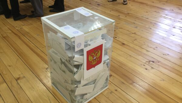 В Абхазии проходит голосование на выборах в Государственную Думу Российской Федерации. - Sputnik Абхазия