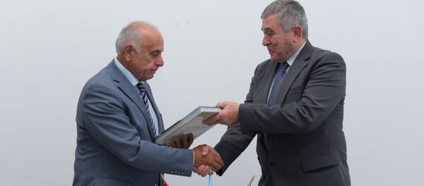 Подписание соглашения между ТПП Абхазии с ассоциацией семьи Абаза в Иордании - Sputnik Абхазия