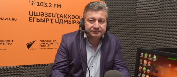 Аԥсны Афырхаҵа, Гәымсҭатәи афронт актәи абригада аҩбатәи абаталион аштаб аиҳабы Леиуан Миқаа Аԥсны Афырхаҵа, Гәымсҭатәи афронт актәи абригада аҩбатәи абаталион аштаб аиҳабы Леиуан Миқаа - Sputnik Аҧсны