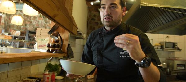 Ризотто и инжир в карамели: подарок Абхазии от шеф-повара из Италии - Sputnik Абхазия