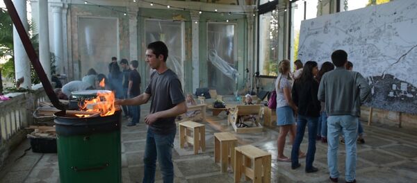 Ракета визионавтов взлетела с сухумской станции Гума Ракета визионавтов взлетела с сухумской станции Гума - Sputnik Абхазия