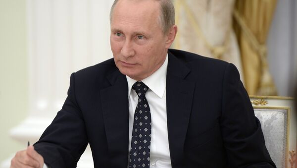 Архивное фото Президента России Владимира Путина - Sputnik Абхазия