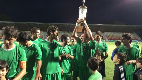 Сухумский Нарт выиграл Кубок Абхазии по футболу 2016 года - Sputnik Абхазия