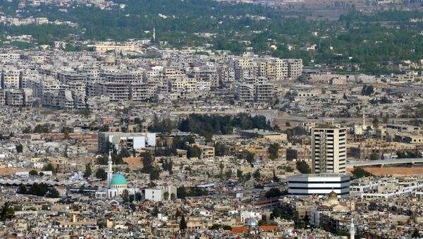 Архивное фото вида на Дамаск с горы Кассион - Sputnik Абхазия