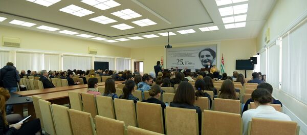 Жәларбжьаратәи анаукатә конференциа мҩаԥысит Аҟәа Жәларбжьаратәи анаукатә конференциа мҩаԥысит Аҟәа - Sputnik Аҧсны