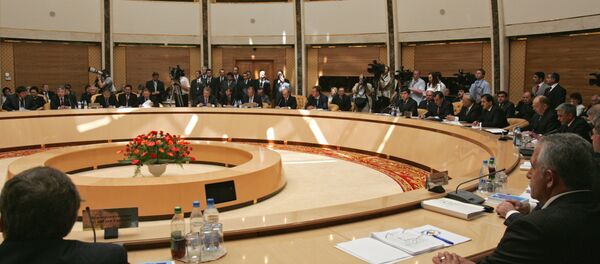 Архивное фото заседание саммита Евразийского экономического сообщества Архивное фото заседание саммита Евразийского экономического сообщества - Sputnik Абхазия