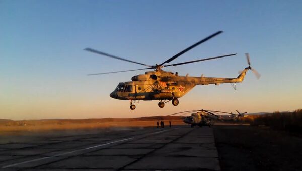 Боевые вертолеты России в действии. Видео Минобороны ко Дню армейской авиации - Sputnik Абхазия