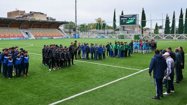 Открытие чемпионата по футболу Осенний кубок в Сухуме - Sputnik Абхазия