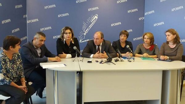 Пресс-конференция минздрава в АРСМИРА - Sputnik Абхазия