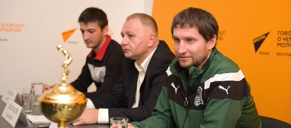 Пресс-конференция международному турниру Осенний кубок Динамо - Sputnik Абхазия