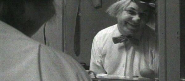 Солнечный клоун Олег Попов на арене цирка. Съемки 1960-х годов. - Sputnik Абхазия