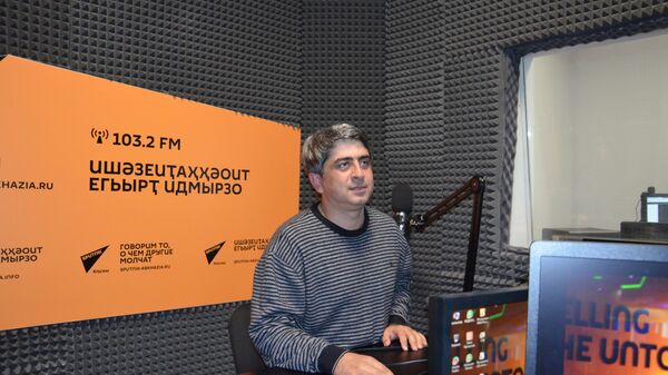 Алхас Манаргия на радио Sputnik - Sputnik Абхазия