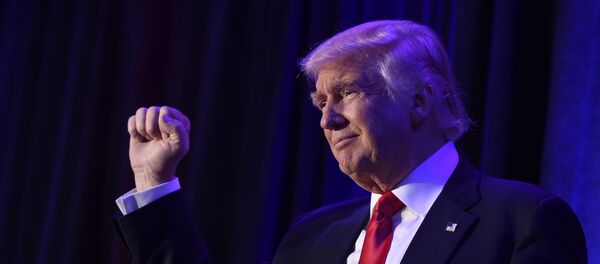 Избранный президент США Дональд Трамп в Нью-Йорке 8 ноября 2016 года - Sputnik Абхазия