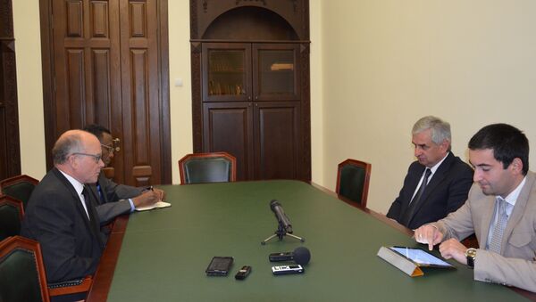 Встреча президента с сопредседателем Женевских дискуссий - Sputnik Абхазия