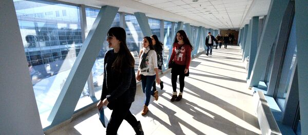 Архивное фото абитуриентов - Sputnik Абхазия