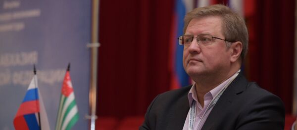 Философ-антрополог, член Зиновьевского клуба МИА Россия сегодня Владимир Лепехин на VII Абхазо-российском деловом форуме Философ-антрополог, член Зиновьевского клуба МИА Россия сегодня Владимир Лепехин на VII Абхазо-российском деловом форуме - Sputnik Абхазия