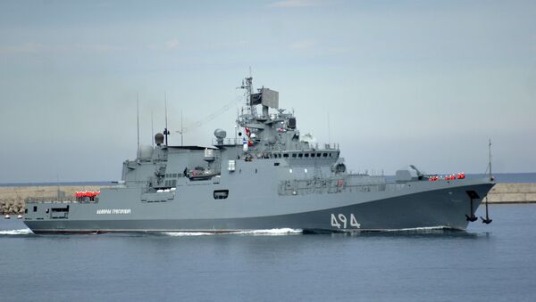 Сторожевой корабль Адмирал Григорович прибыл в порт Севастополя - Sputnik Абхазия