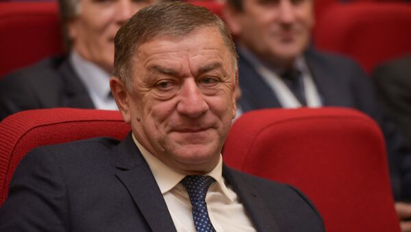 Вахтанг Пипия на брифинге по итогам седьмого Абхазо-российского экономического форума - Sputnik Абхазия