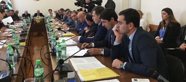 Сессия Парламента Абхазии состоялась во вторник 22 ноября в Сухуме. - Sputnik Абхазия