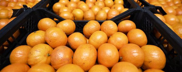 Мандарины на складе Мандарины на складе - Sputnik Абхазия