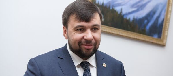 ДЖәР Жәлар Рхеилак ахантәаҩы Денис Пушилин - Sputnik Аҧсны