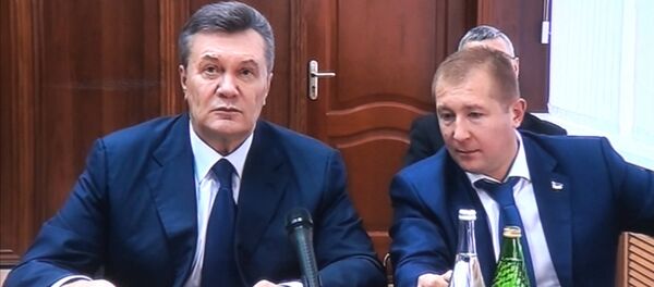 Янукович выразил возмущение переносом его допроса по делу о беспорядках на Майдане - Sputnik Абхазия