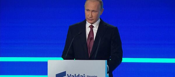 Путин объяснил, зачем в США создают видимость российской военной угрозы Путин объяснил, зачем в США создают видимость российской военной угрозы - Sputnik Абхазия