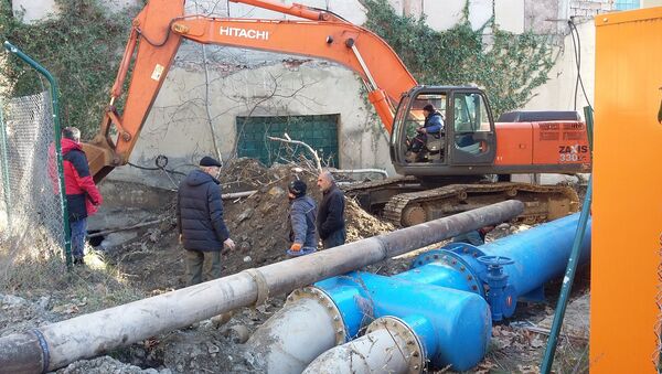 Реконструкция водопровода в Гагре - Sputnik Абхазия