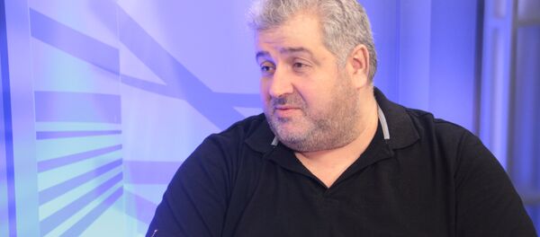 Главный редактор издательства Пятый Рим Григорий Пернавский Главный редактор издательства Пятый Рим Григорий Пернавский - Sputnik Абхазия