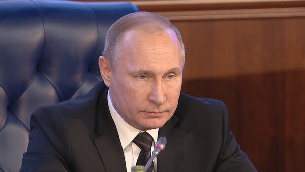 Путин отметил, что Россия сильнее любого агрессора и призвал не расслабляться - Sputnik Абхазия