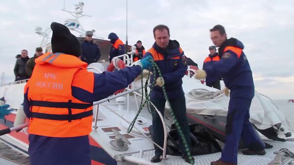 Поисковые работы в акватории Черного моря в районе крушения самолета ТУ-154 - Sputnik Абхазия
